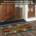 thumbnail image 3 of CounterArt "Southwest Welcome" Decorative Indoor/Outdoor Entryway Floor Mat 29.5" by 17.75", 3 of 7