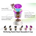 thumbnail image 4 of Filtros de café desechables para taza K, 400 filtros de papel para cafeteras Keurg Single Serve, uso con cápsulas de café reutilizables K Cup, 4 of 4