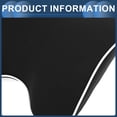 thumbnail image 5 of Unique Bargains Car Neck Pillow Bone Shaped Car Seat Headrest Pillow Universal for Neck Memory Foam Black White 1 Pc, 5 of 6