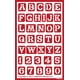 Plus de 'N' sur les Pochoirs Réutilisables 5"X8"-Alphabet Occidental – image 1 sur 4
