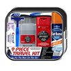 Convenience Kits International Men's Super Premium 30 PC Travel Kit Featuring: Travel-Size Hair Care Products Plus Face, Body, Oral Care, Travel Essentials in Large Leather Toiletry Bag