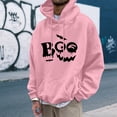 thumbnail image 4 of Landzoo Halloween Men's Hoodies Graphic Print Long Sleeve Hooded Autumn Daily Tops Men Breathable Sweatshirts Size 2XL, 4 of 4