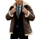 thumbnail image 2 of Ceisia Men's Outdoor Sports Jacket Hooded Long Sleeve Winter Loose Fit with Button Gift with Pockets, 2 of 7