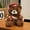 Pink, variant on Graduation Cap Doll, Graduation Bear 2025 with Graduation Cap, Dark Brown Bear Plushs Doll, 7.1 Inches Bulks Class of 2025 Soft Cute Bear Stuffed Animals Toys