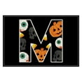 thumbnail image 1 of Maplenight Spooky Halloween Castle Linen Placemat for Kitchen Table - Premium Black Letter Printed Table Place Mat for Festive Dining & Decor, 1 of 6