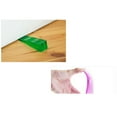 thumbnail image 2 of EeaseMX Tope de puerta Flexible a prueba de viento de cristal, Protector de dedo resistente, topes de puerta translúcidos creativos, soporte para puerta (púrpura), 2 of 8