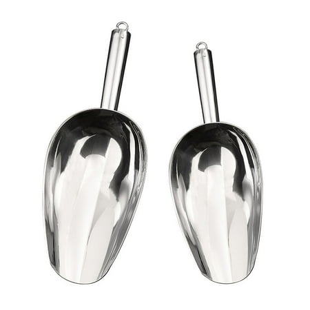 

2Pcs Useful Flour Scoops Simple Rice Cube Scoops Practical Baking Flour Shovels