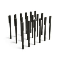 Staples TRU RED Ballpoint Gripped Pen Med Point 1.0mm Blk TR52867