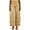 Beige, variant on Womens Vintage Floral Printed Wide Leg Jeans Patchwork Distressed Loose Denim Trousers Deep Red M