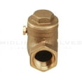 thumbnail image 3 of Midline Valve Swing Check Valve, Backflow Prevention, Lead-Free, 1 in. FIP Connections, Cast Brass, 3 of 7