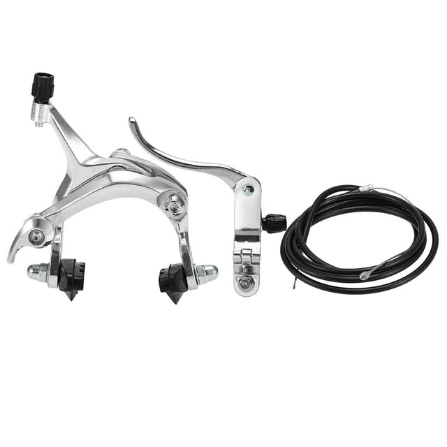 Front / Rear Fixie Bike Brake Kit Road Bike Cruiser Brake Set Bike Caliper Brake Kit Side Pull Brake Set