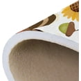 thumbnail image 7 of Dreamtimes Thanksgiving Day Party Area Rug, 36"x24" Fall Turkey Pumpkins Non-Slip Washable Indoor Door Mat, Absorbent Floor Mat for Bedroom Kitchen Entryway Bathroom, 7 of 7