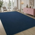 thumbnail image 5 of Arogan Soft Low Pile Rug Modern Area Rugs for Bedroom Living Room,Suitable for Boys Girls Teenagers and Adults with Super Soft Touch , Navy Blue , 6' x 9', 5 of 8