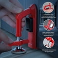 thumbnail image 3 of 1 Pack Portable Door Stopper Alarm, Travel Door Jammer with 80dB Alert, Aluminum Alloy, Tool-Free Install, Fits Hotels Apartments, Includes Carrying Pouch, 3 of 6