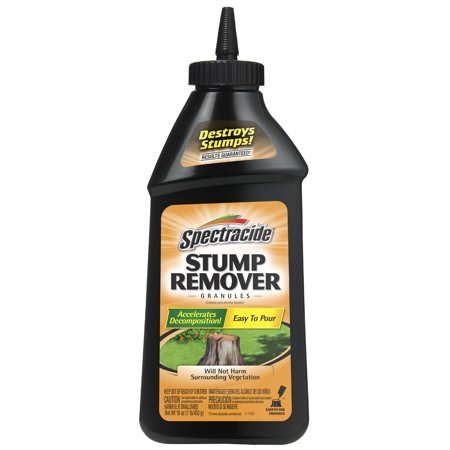 Spectracide Stump Remover Granules, Easy To Pour, (Best Tree Stump Remover)