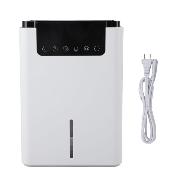 Deshumidificador doméstico Motor potente Deshumidificación eficiente Tanque de 2000ML Deshumidificador pequeño portátil silencioso para dormitorio Baño 40W