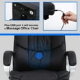 thumbnail image 4 of BestOffice Ergonomic Office Chair, Lumbar Support, Rolling Swivel for Women, Men(Black), 4 of 6