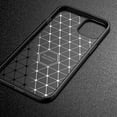 thumbnail image 3 of for iPhone 14 Plus Case Carbon Fiber Patterned, Military-Grade Drop Protection Cover, Slim Shockproof TPU Rubber for iPhone 14 Plus Anti-Scratch,Supports Wireless Charging,Black, 3 of 9