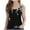 Black, variant on QQAMB Tank Tops for Girls Summer Lightweight Color Block Crewneck Sleeveless Casual Vocation Beach Tank Tops,Gray,9-10Years