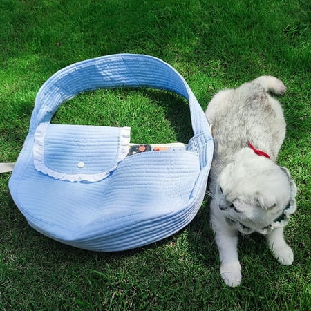 Pet Cat Bag Going Out Portable Portable Large Crossbody Shoulder Bag Cat Pack Small Dog Teddy Canvas Bag