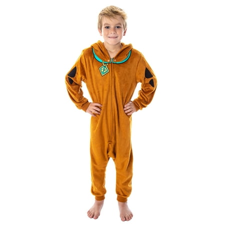 Intimo - Scooby Doo Costume Kids Union Suit Sleeper Pajamas - Walmart ...