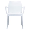thumbnail image 2 of Compamia Dolce Fauteuil d'Extérieur en Résine, Blanc, 2 of 7