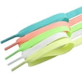 thumbnail image 2 of Qarigey 1 par de cordones de zapatos cordones luminosos cordones elásticos para zapatillas de deporte Accesorios de calzado Rosado 100 CM Qarigey AP000857-09, 2 of 6