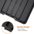 thumbnail image 6 of Lifewit Silverware Drawer Organizer, Expandable Utensil Tray for Kitchen, BPA Free Flatware and Cutlery Holder, Adjustable Plastic Storage for Spoons Forks Knives, 8.5"-14.1" x 12.1", Black, 6 of 9