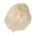 thumbnail image 4 of Peluca sintética ANGGREK rubia corta para hombres ajuste seguro esponjosa resistente al calor para Cosplay, 4 of 7