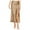 Rose Gold, variant on Hinvhai Women's Summer Satin Maxi Skirts Clearance High Waisted Spring Silk Casual A-Line Cocktail Party Long Skirt Black S(S)