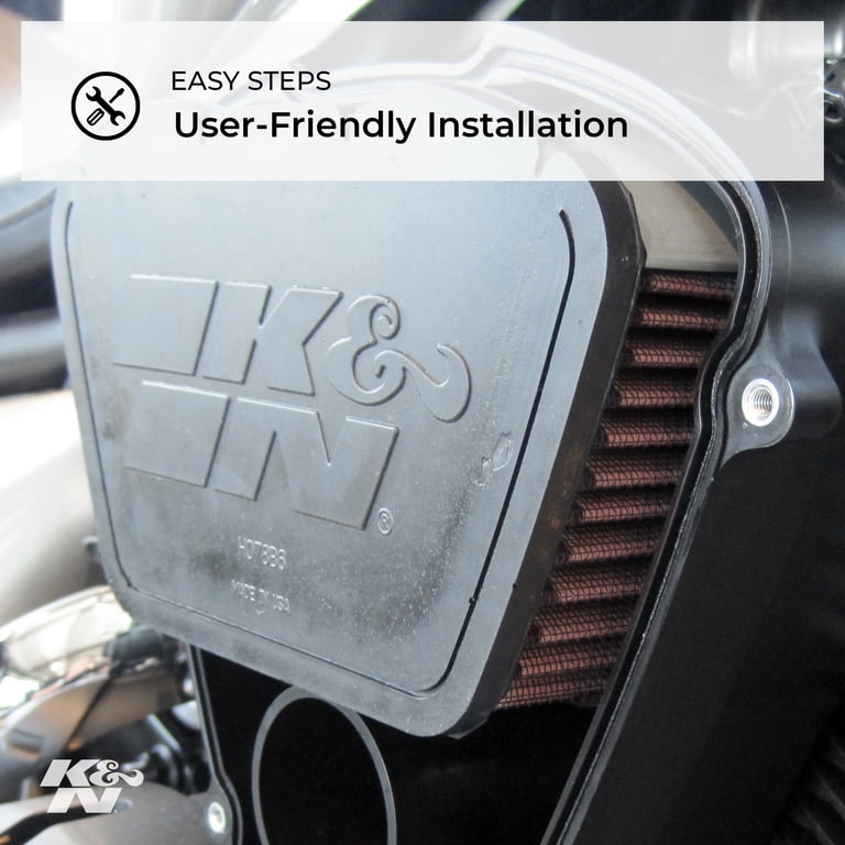 K&N Engine Air Filter: High Performance, Premium, Powersport Air