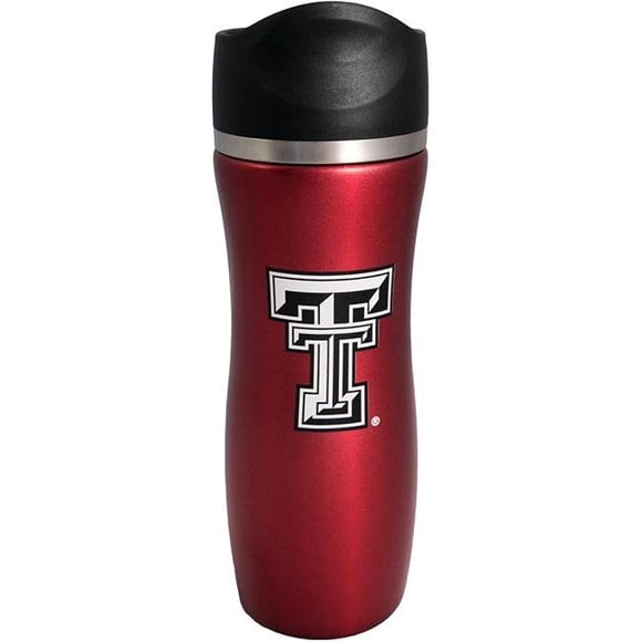 Boelter 9225413083 NCAA Texas Tech Red Raiders Travel Tumbler Ultra Red Alternate, 30 oz