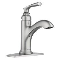 Moen 84535 Hilliard 1.2 GPM Single Hole Bathroom Faucet - Nickel