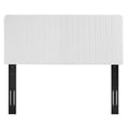 thumbnail image 3 of Milenna Channel Tufted Upholstered Fabric Twin Headboard, 3 of 4