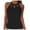 Black, variant on High Neck Tankini Top Backless Bathing Suit Tops for Women Swimsuit Top(Black,L)