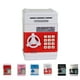 thumbnail image 5 of Billuyoard Hucha Caja de dinero segura Banco Bloqueo de contraseña electrónica Cajero automático Moneda en efectivo Regalo para niños Almacenamiento y organización del hogar Rojo Billuyoard HA0039-01B, 5 of 6