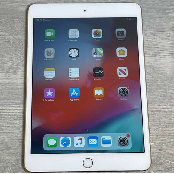 Pre-Owned Apple iPad mini 3 MGYE2LL/A Tablet, 7.9" QXGA, Apple A7, 16 GB Storage, iOS 8, Gold