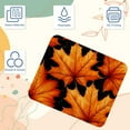 thumbnail image 3 of Maple Leaves Desk Pad Mouse Mat Gaming Mouse Pad | Square 8.3x9.8 Inch Non-Slip Rubber Bottom Printed Suitable for Office and Gaming, 3 of 6