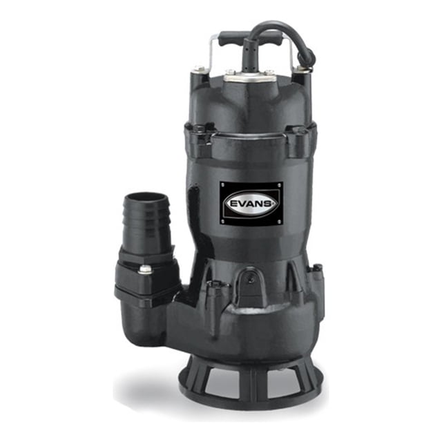 Bomba Sumergible Evans Para Lodos 1/2hp 1f 110v Vortex