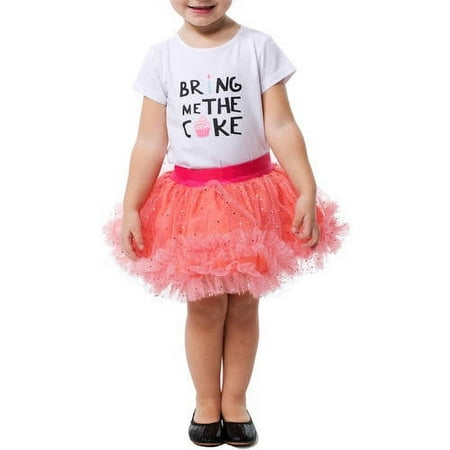 Bring Me The Cake Birthday Top And Tutu Set