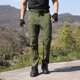 thumbnail image 2 of Ceisia Men's All-Season Cargo Pants - Outdoor Fashion Gift Solid Casual Elastic Waist Multi-Pocket Nylon-Spandex Pants, 2 of 4