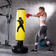thumbnail image 4 of Columna de boxeo inflable, saco de arena inflable para adultos, tumbler de boxeo vertical, columna de boxeo de 1,6 m, 4 of 4