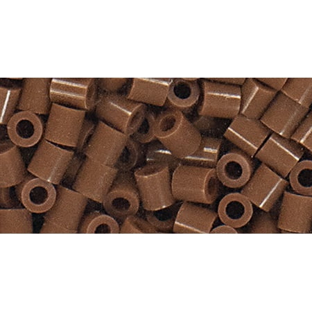 Mini Perler Beads 2000/Pkg-Light Brown - MPB80-14-113
