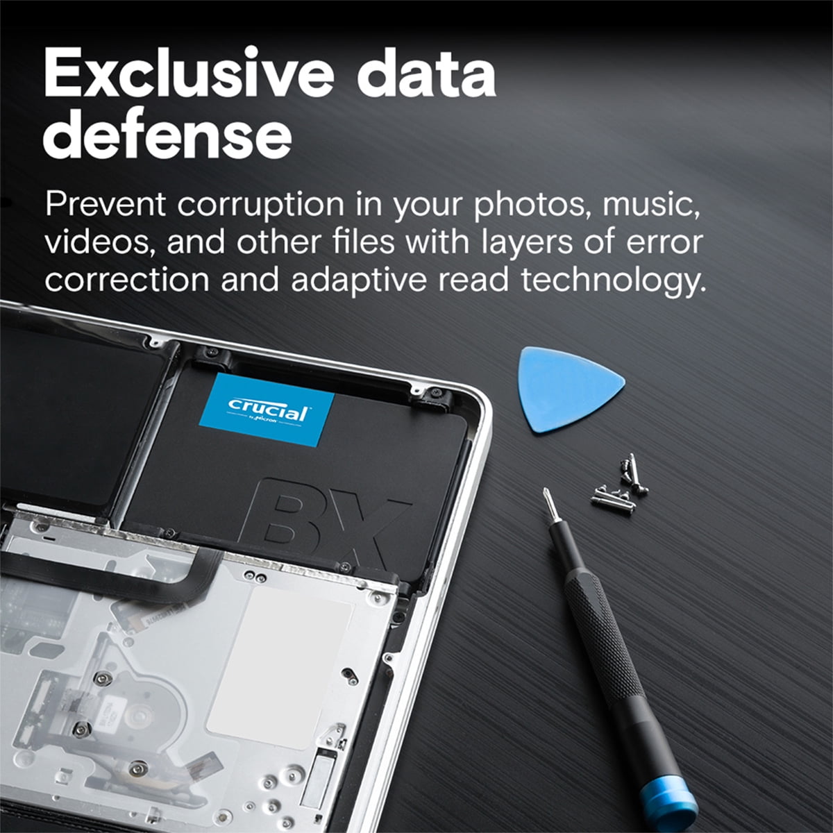 Crucial, Solid State Drive, BX500 500GB, 2.5