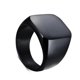 thumbnail image 1 of Anillo clásico Simple para hombre, anillos cuadrados de esmalte negro brillante, anillos de dedo para hombre, joyas de compromiso de boda, regalo de joyería de lujo, 1 of 4