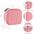 thumbnail image 3 of czcpp-Kids Camera Case for Instant Cameras - Storage Bag Compatible with Digital Video Cameras for Girls and Toddlers, Pink, Pink, 3 of 4