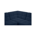 thumbnail image 5 of Meridian Furniture Relax Navy Velvet Modular Sectional, 5 of 10
