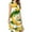 A468-1352, variant on Banana Drawing Dress Elegant Party Dresses Evening Dresses Women Dress Sleeveless Dress Ladies Dresses