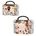 thumbnail image 2 of 10pcs Simulation Makeup Playset for Girls 3-8 Ages - Fake Cosmetic Kit with Storage Box, Pretend Play Dress-Up Toys Gift, 2 of 5