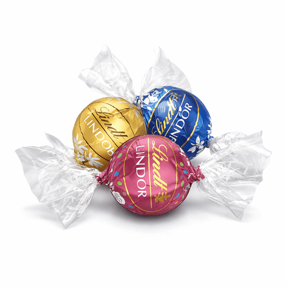 Lindt Lindor Assorted White Chocolate Truffles - 1 lb